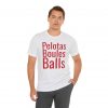 Pelotas telmyfriends Unisex Jersey Short Sleeve Tee - Image 150