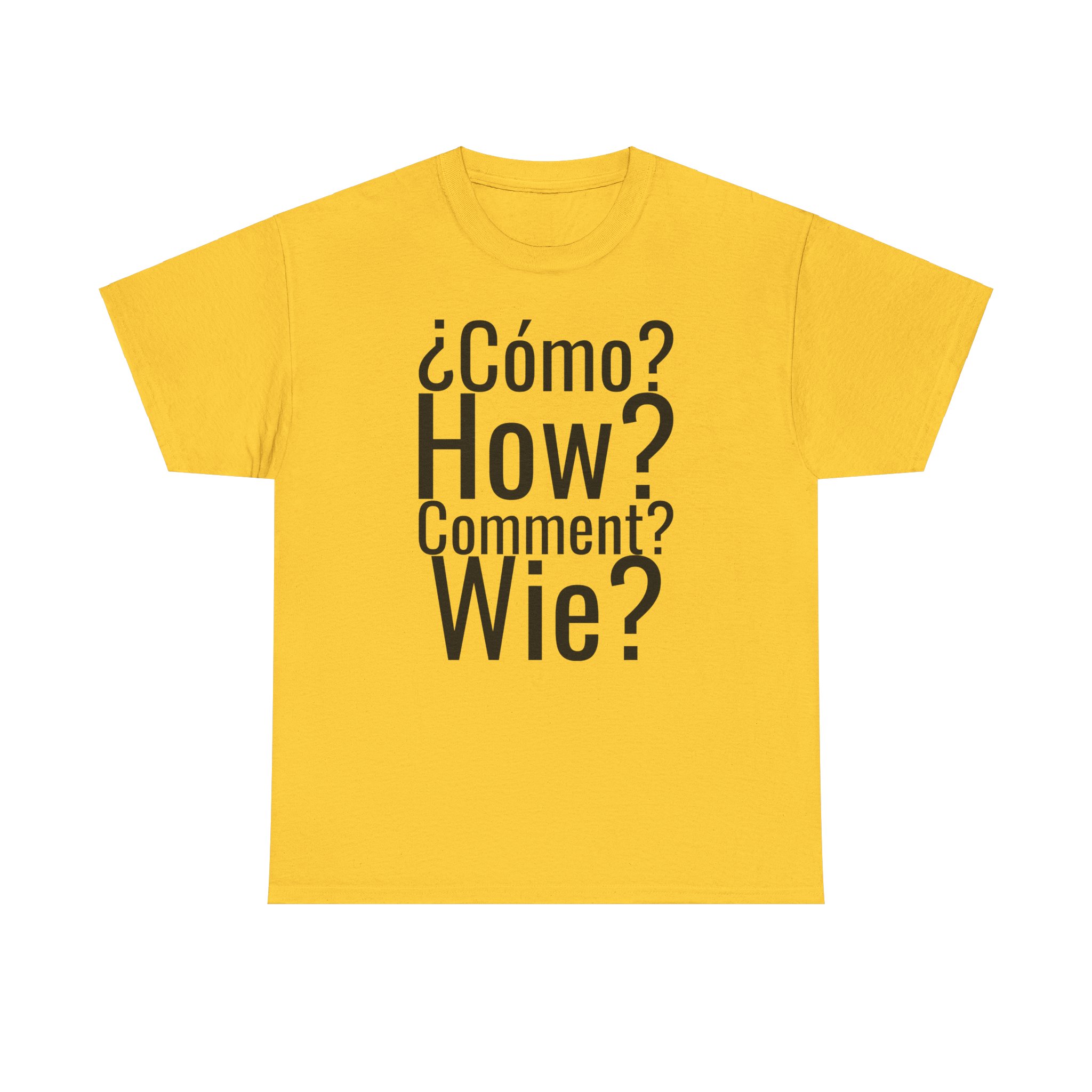 ¿Cómo? telmyfriends Unisex Heavy Cotton Tee - Image 49