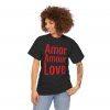 Amor Amour Love telmyfriends Unisex Heavy Cotton Tee - Image 147