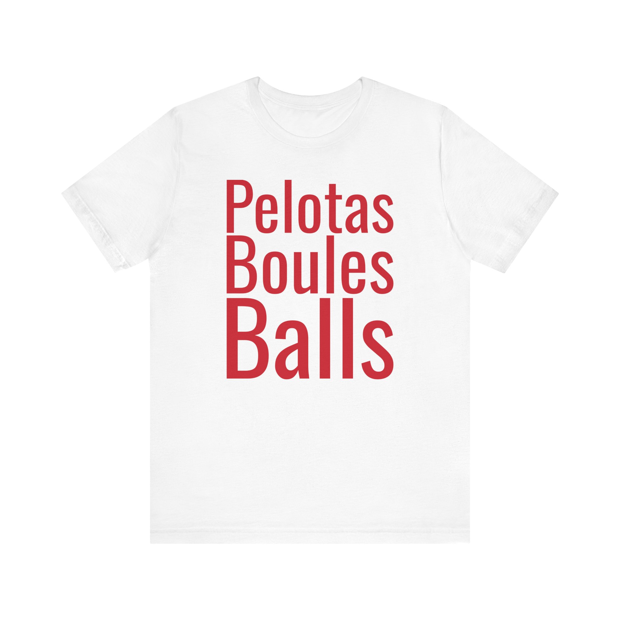 Pelotas telmyfriends Unisex Jersey Short Sleeve Tee - Image 121