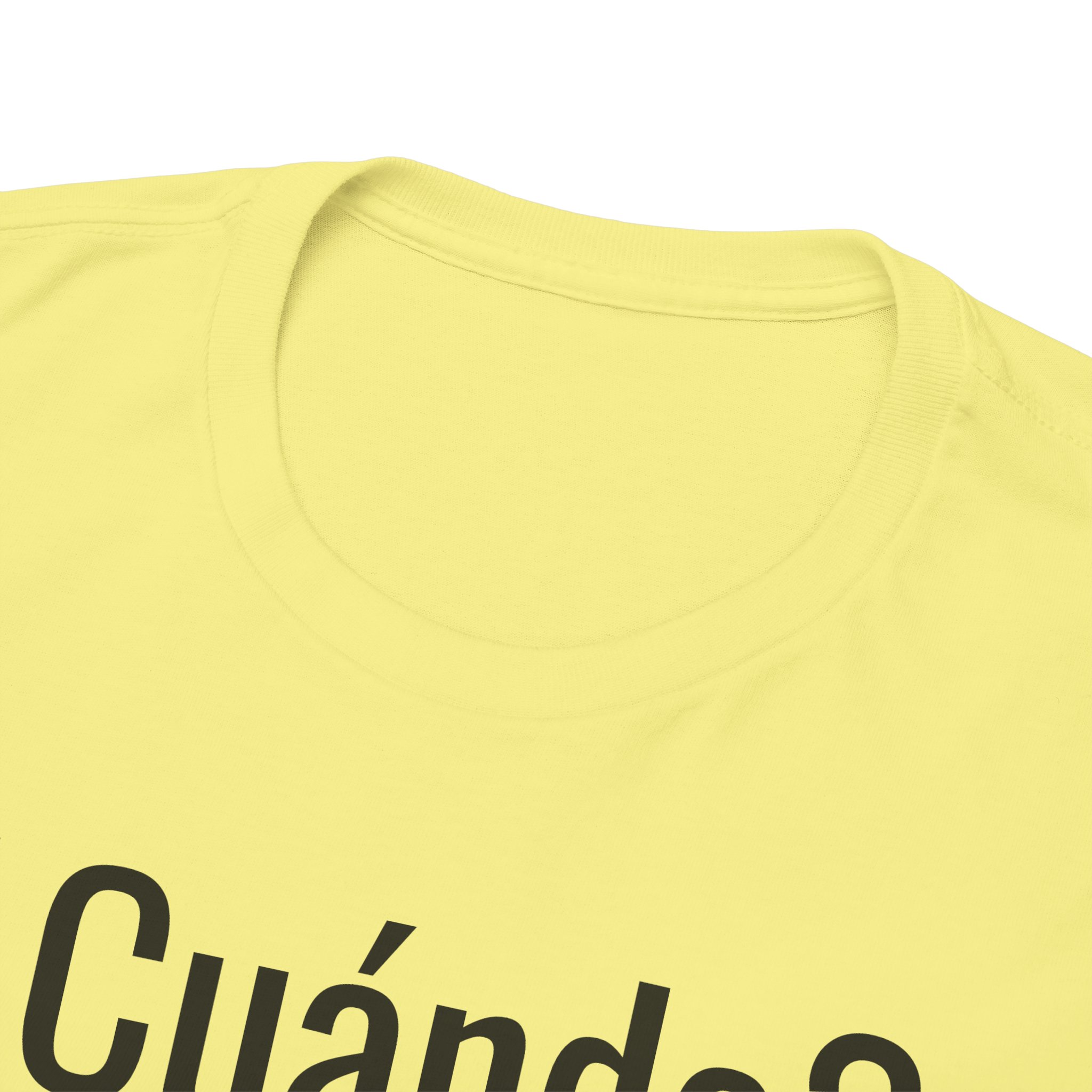 ¿Cuándo? telmyfriends Unisex Heavy Cotton Tee - Image 47