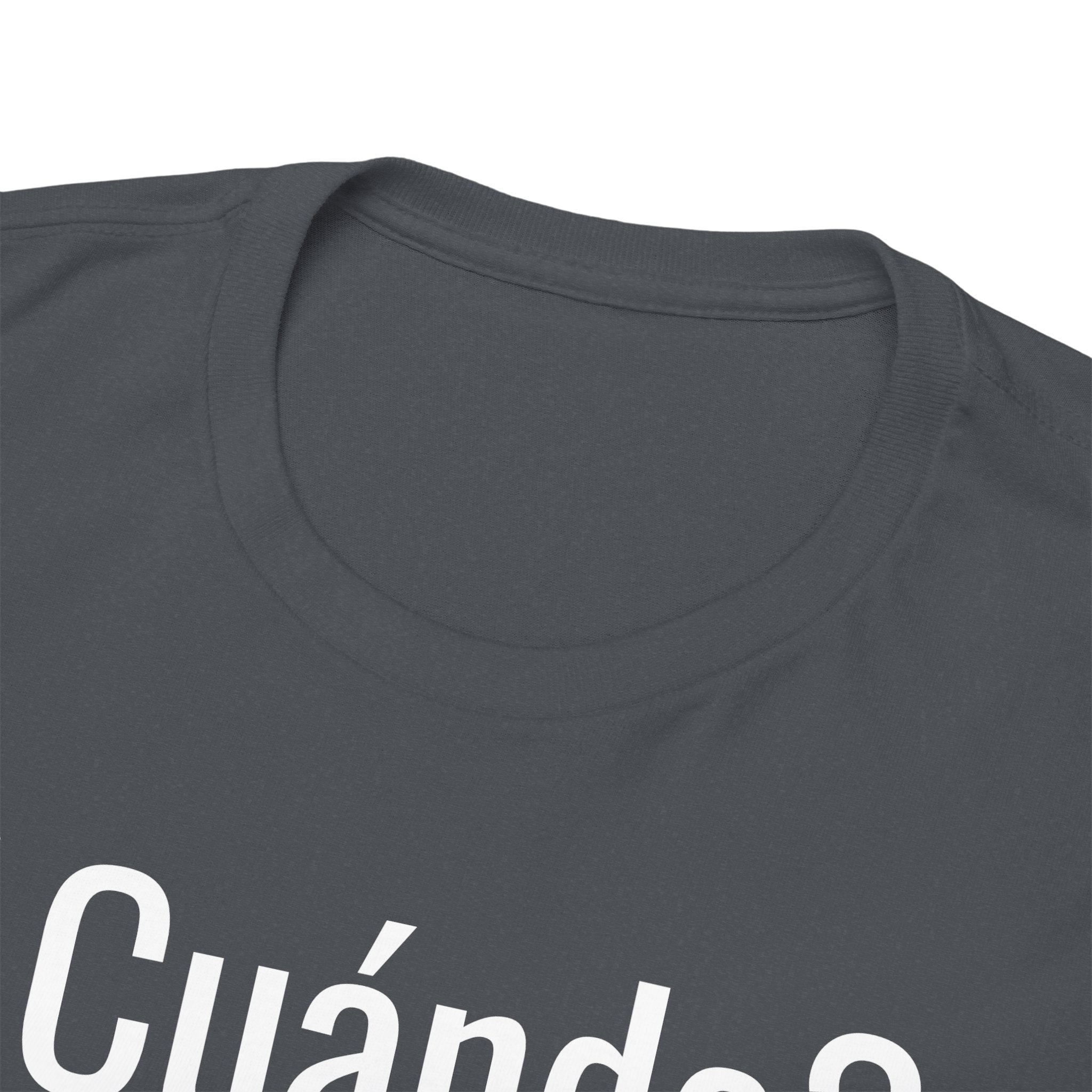 ¿Cuándo? telmyfriends Unisex Heavy Cotton Tee - Image 143