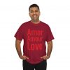 Amor Amour Love telmyfriends Unisex Heavy Cotton Tee - Image 164