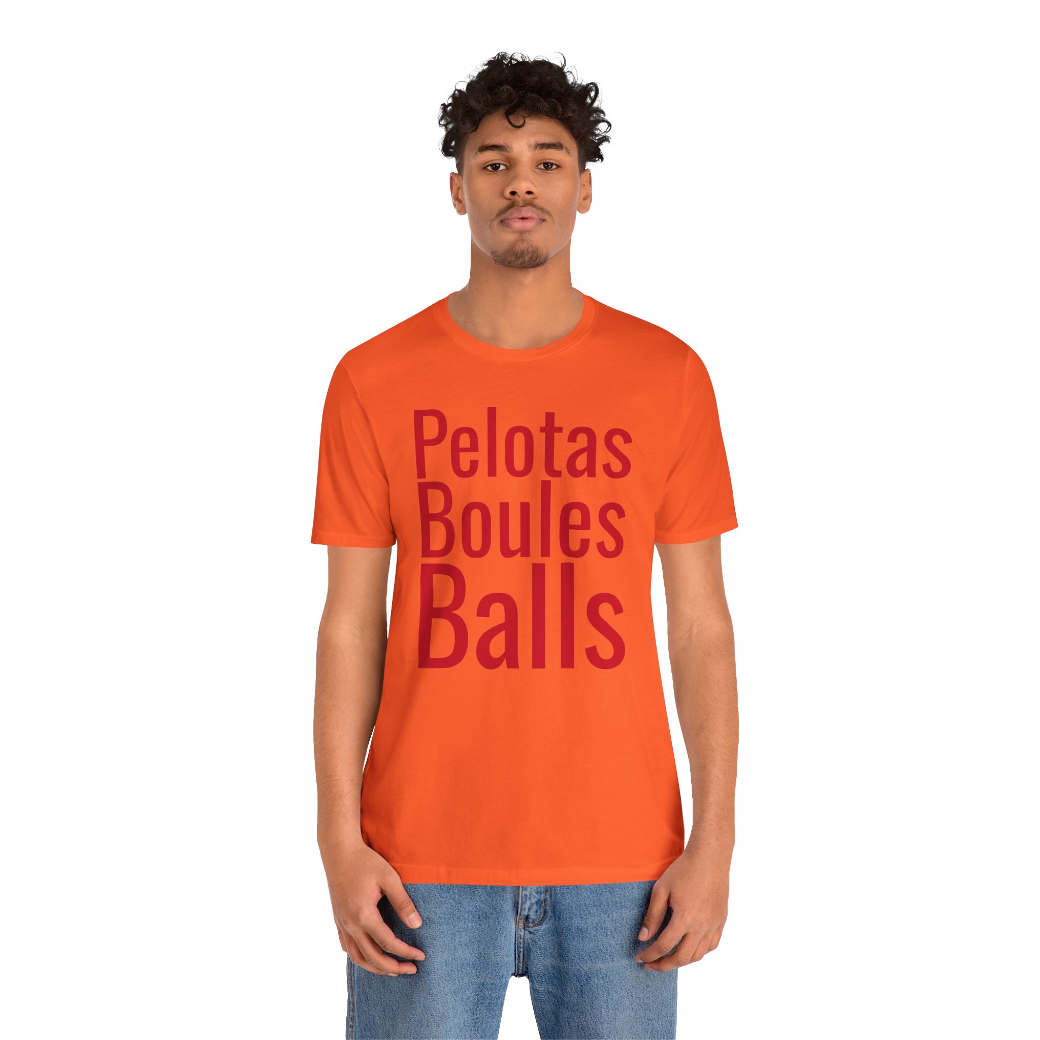 Pelotas telmyfriends Unisex Jersey Short Sleeve Tee - Image 64