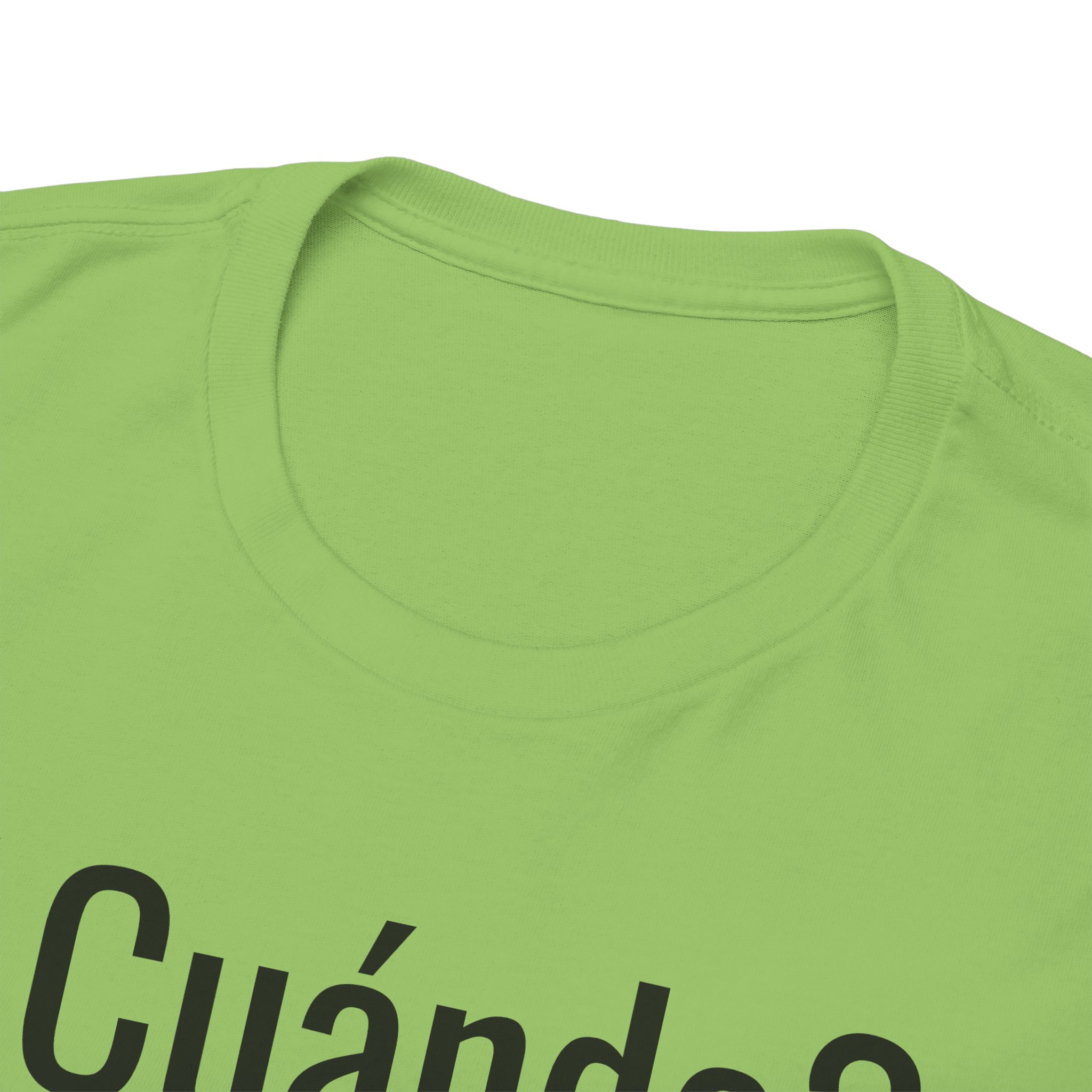 ¿Cuándo? telmyfriends Unisex Heavy Cotton Tee - Image 71