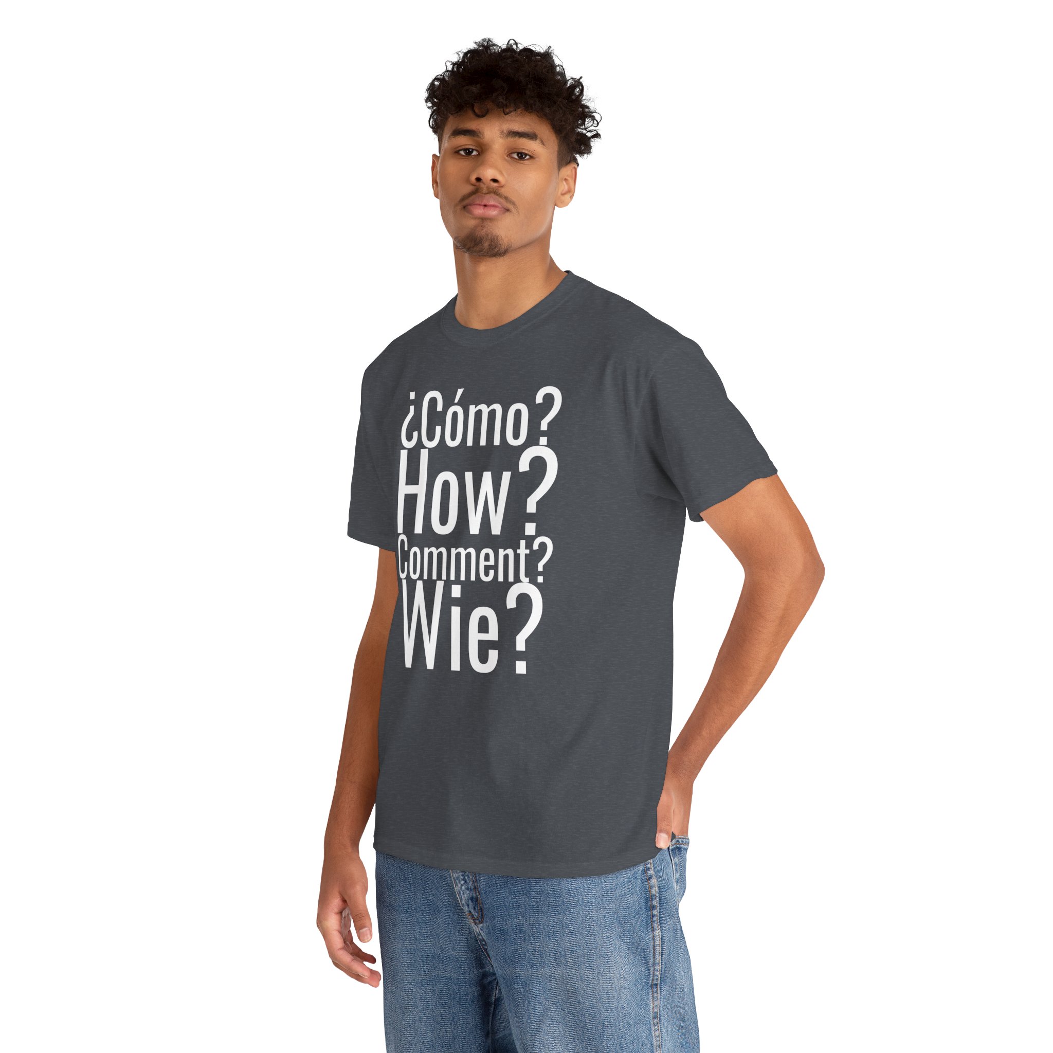 ¿Cómo? telmyfriends Unisex Heavy Cotton Tee - Image 138