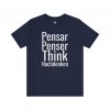 Think Pensar Nachdenken T-Shirt | Multilingual Typography Tee | telmyfriends - Image 6