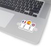 telmyfriends Language Flags Sticker - France Spain UK Logo Kiss-Cut Sticker - Image 2