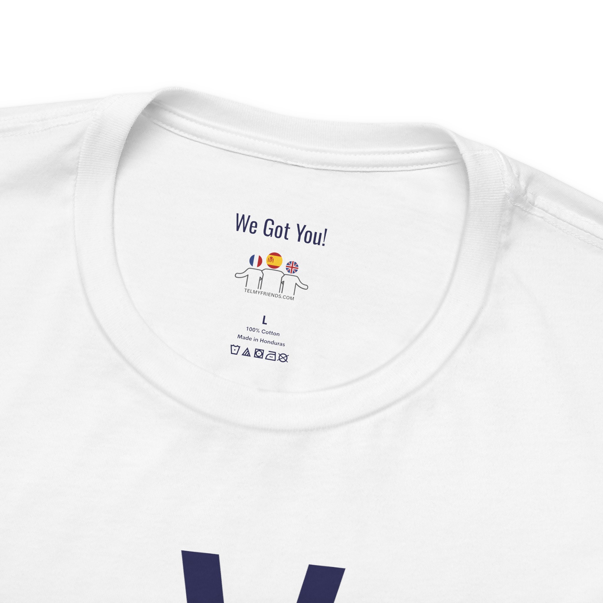 Go Va Voy Vais T-Shirt | Bilingual Spanish Verb Tee | telmyfriends - Image 3