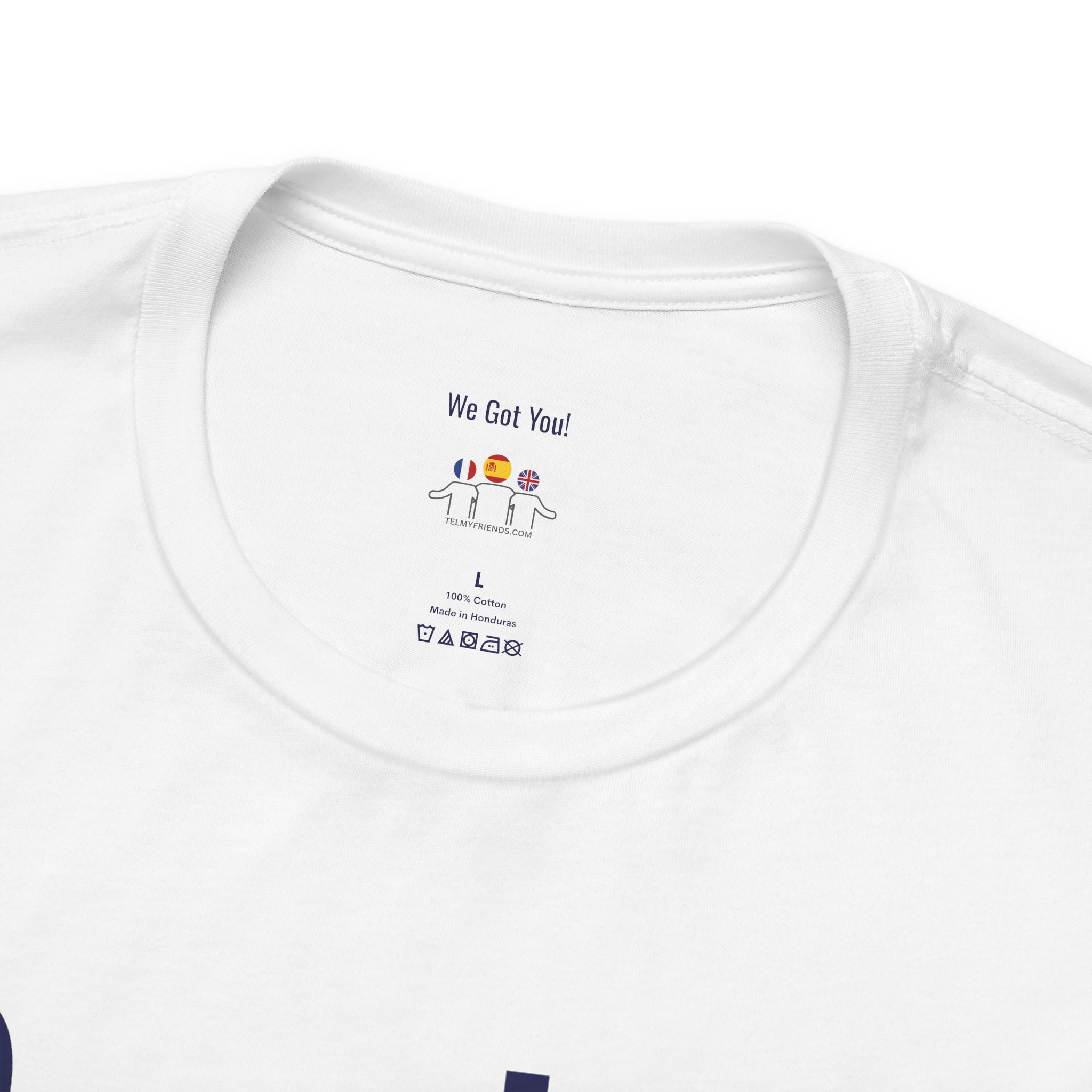 Walk Caminar Marcher T-Shirt | Multilingual Walk Graphic Tee | telmyfriends - Image 3