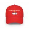 Low Profile Baseball Cap — "Understanding Everything Changes Everything" | telmyfriends Telephone Language Service Merch