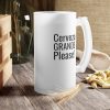 One Cerveza Grande Please Frosted Beer Glass | Funny Spain Gift | telmyfriends - Image 3