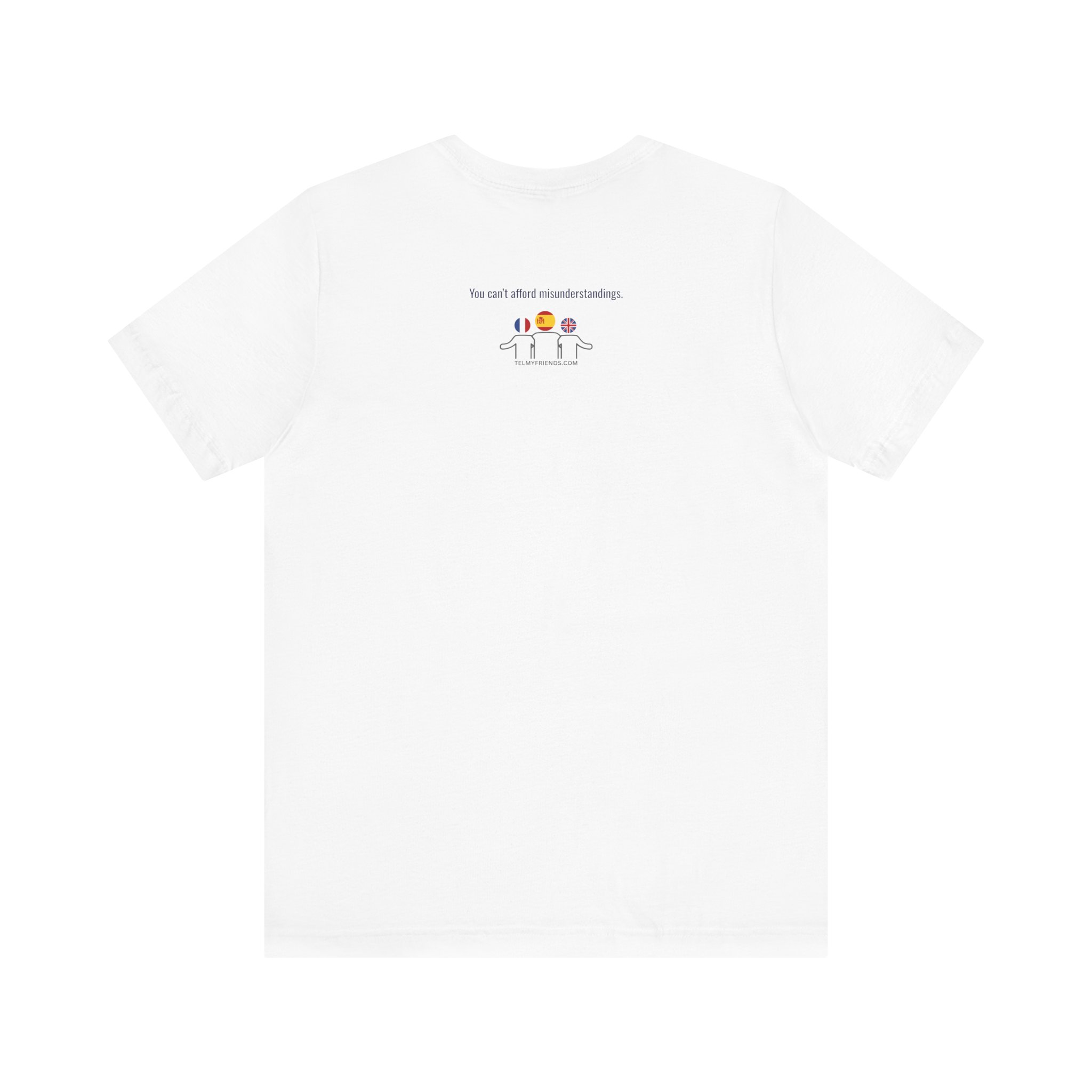 Por Qué Why Pourquoi Warum T-Shirt | Multilingual Question Tee | telmyfriends - Image 2