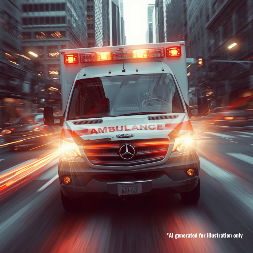 Ambulance to the rescue