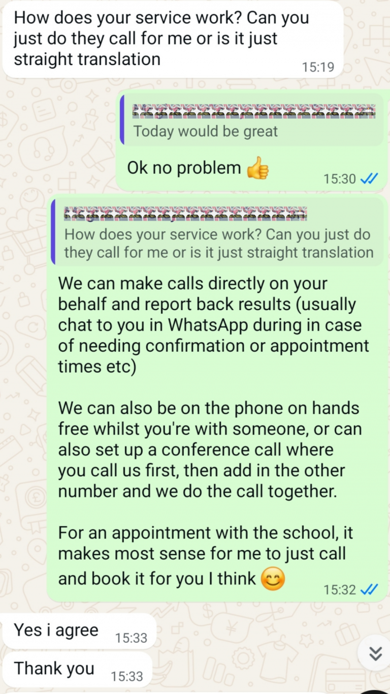 EN Website WhatsApp Enquiry How does your service work_Telephone Language Service
