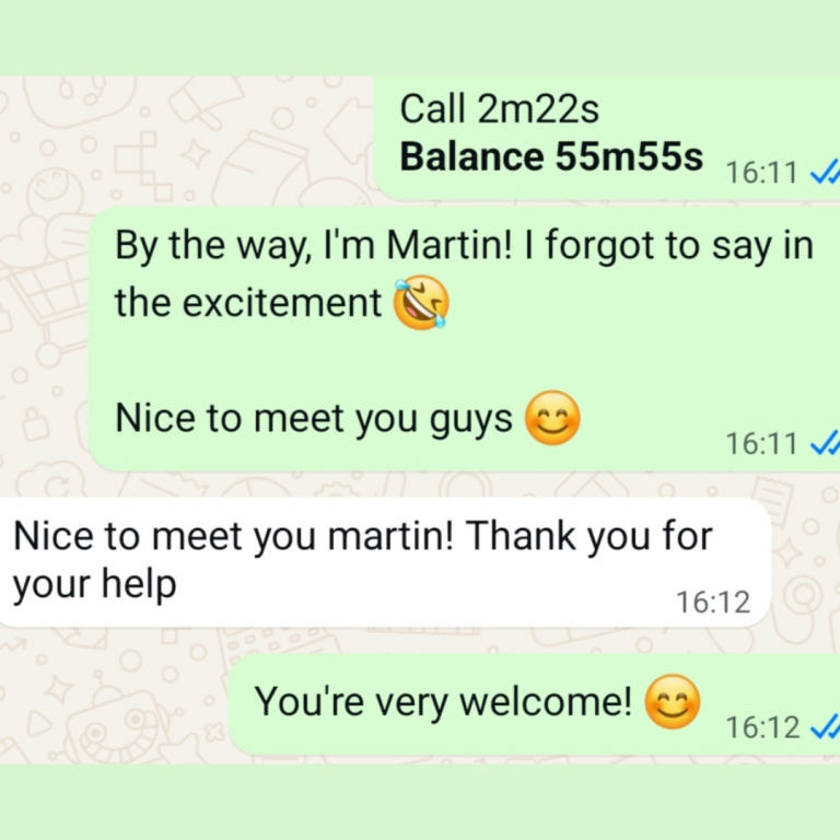 SQ EN Website WhatsApps _By the way, I'm Martin!_Telephone Language Service