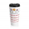 One Moment I'm Calling My Interpreter Travel Mug Red | telmyfriends