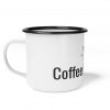 Coffee Por Favor Enamel Mug | Funny Bilingual Coffee Mug | telmyfriends - Image 3