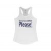 "One Cerveza GRANDE Please!" | Funny Spanglish Beer Tank Racerback - Image 2