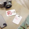 Where Luggage Tag Red | Multilingual Travel Gift | telmyfriends - Image 3
