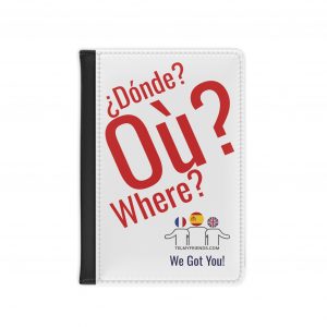 Where Passport Holder Red | Multilingual Travel Accessory | telmyfriends