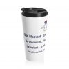 One Moment I'm Calling My Interpreter Travel Mug Blue | telmyfriends - Image 2