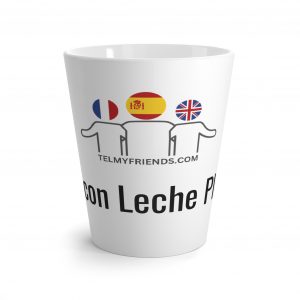 Cafe con Leche Please 12oz Latte Mug | Funny Spain Expat Mug | telmyfriends