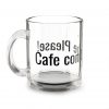 Cafe con Leche Please 10oz Glass Coffee Mug | Funny Spain Expat Mug | telmyfriends - Image 2