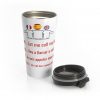 One Moment I'm Calling My Interpreter Travel Mug Red | telmyfriends - Image 3