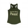 Women's Racerback Tank - "One Vino Blanco Please" Funny Spanglish Wine Tank | telmyfriends - Image 4