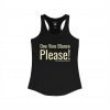 Women's Racerback Tank - "One Vino Blanco Please" Funny Spanglish Wine Tank | telmyfriends - Image 3