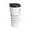 One Moment I'm Calling My Interpreter Travel Mug Grey | telmyfriends - Image 2