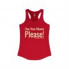Women's Racerback Tank - "One Vino Blanco Please" Funny Spanglish Wine Tank | telmyfriends - Image 5