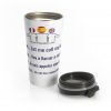 One Moment I'm Calling My Interpreter Travel Mug Blue | telmyfriends - Image 3
