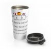 One Moment I'm Calling My Interpreter Travel Mug Grey | telmyfriends - Image 3