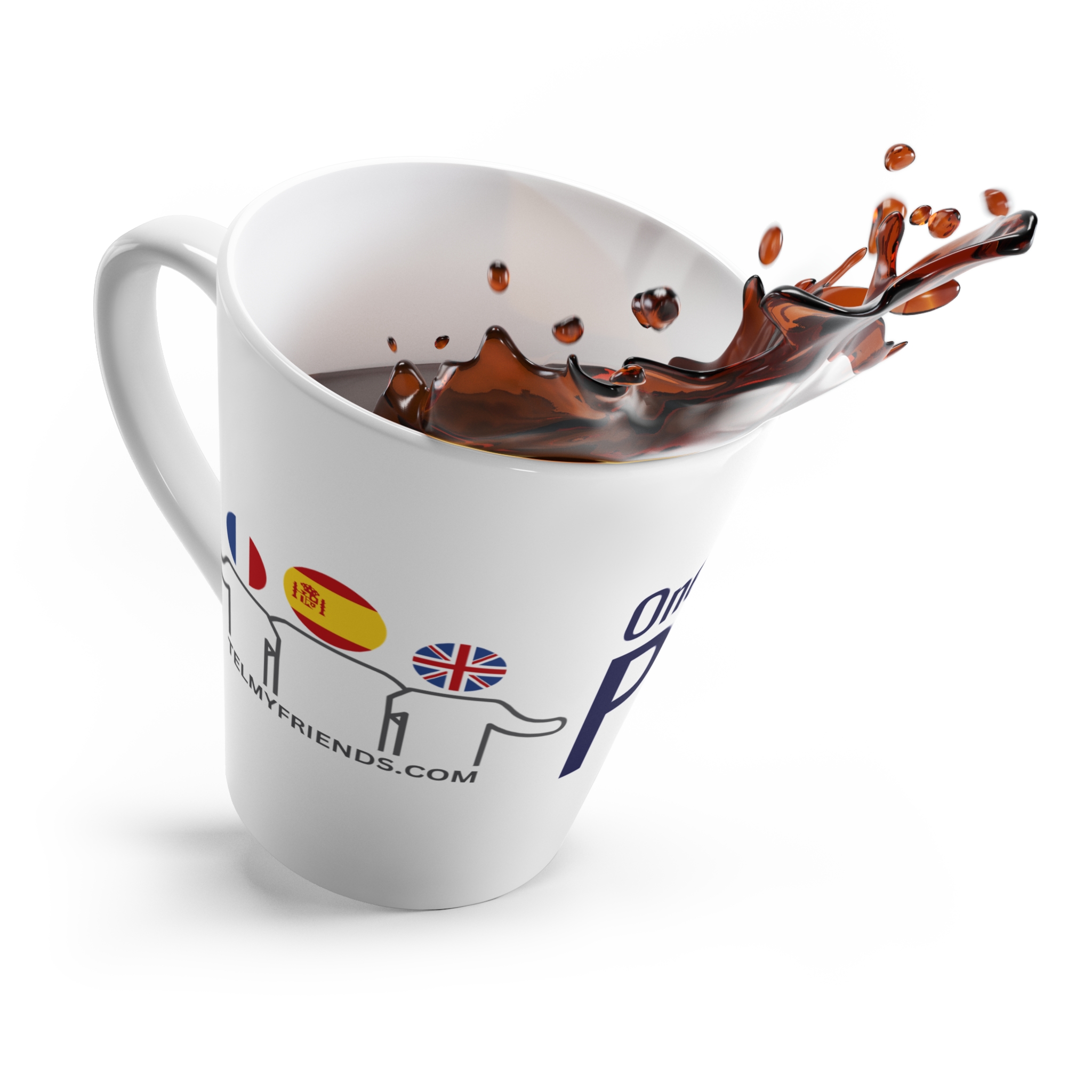 One Café con Leche Please! | Funny Spanglish Coffee Mug | telmyfriends - Image 4