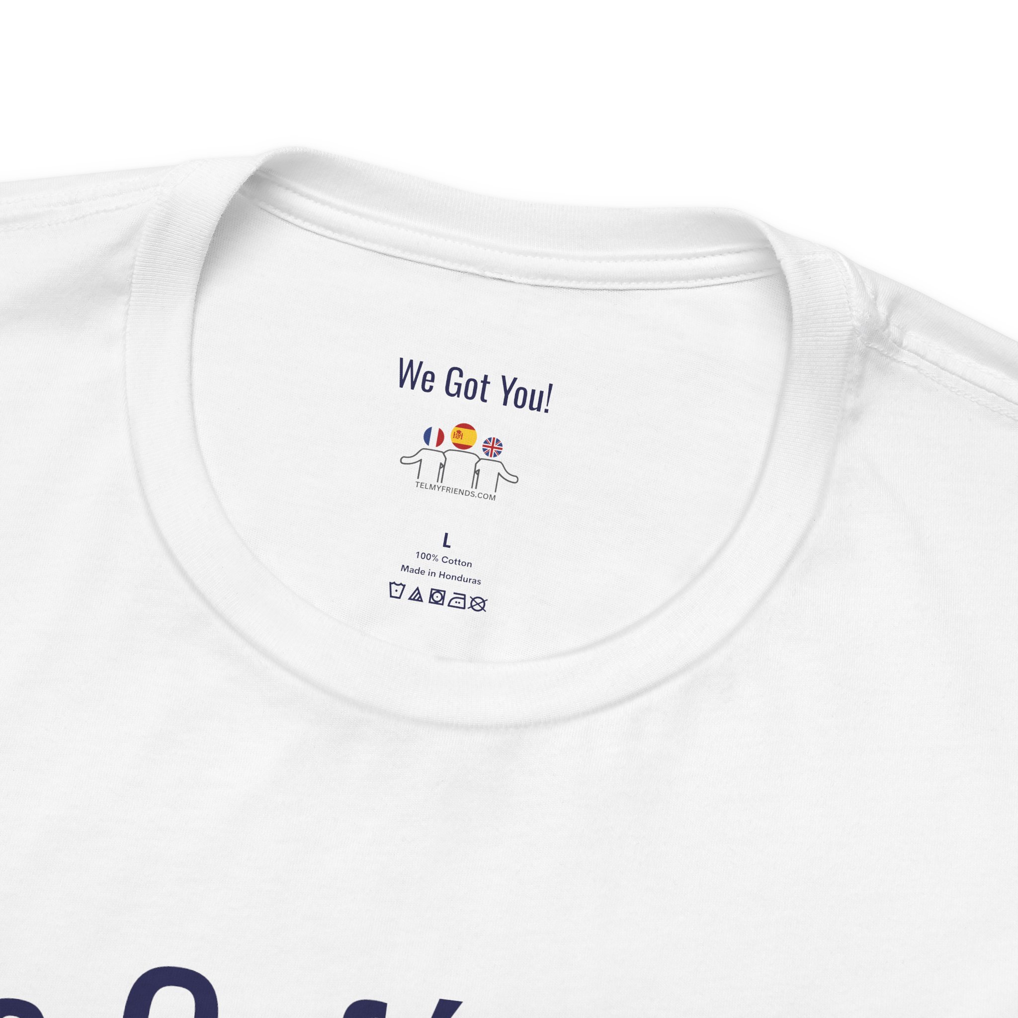 One Café au Lait Please! T-Shirt | Fun Franglais Coffee Tee | telmyfriends - Image 3