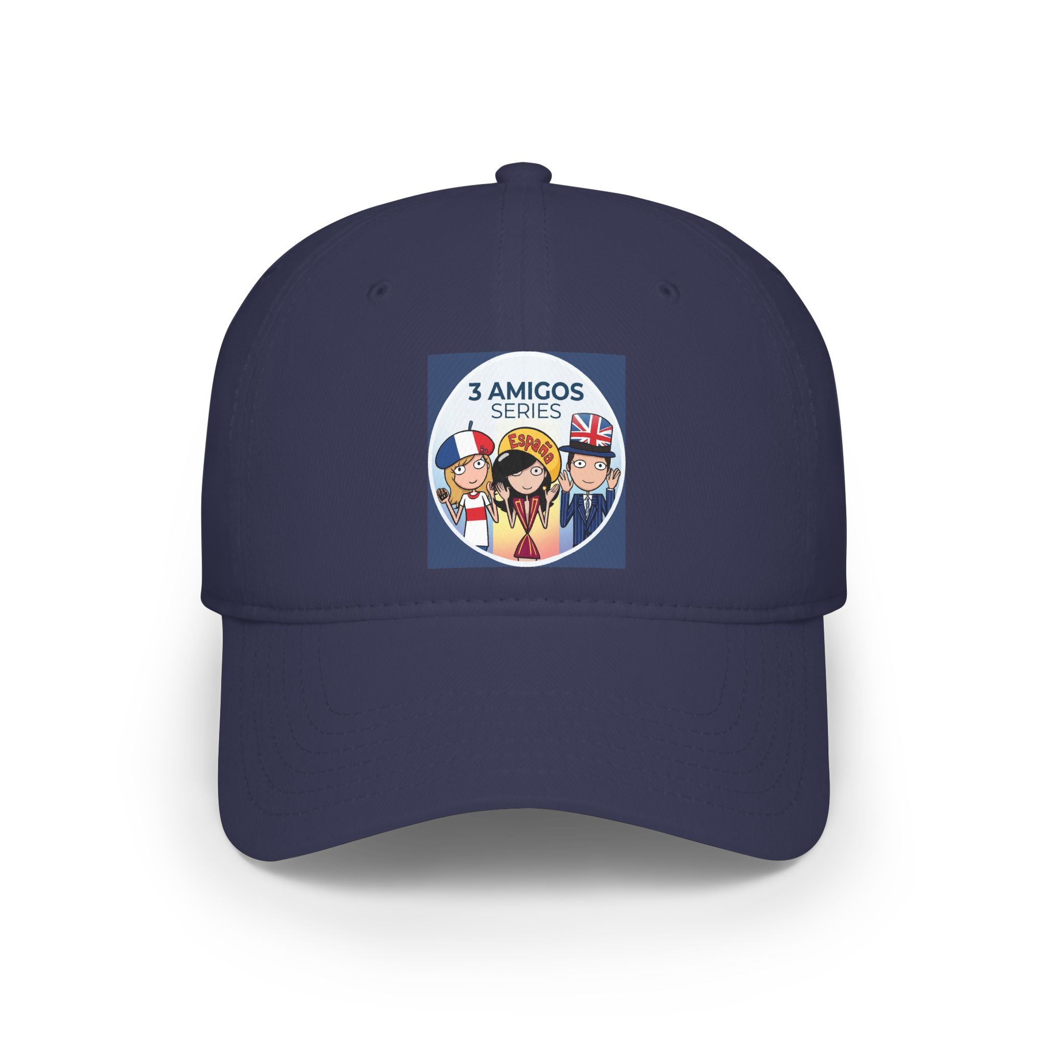 3 Amigos Series Low Profile Baseball Cap | Official Cartoon Series Merch | telmyfriends - Image 8