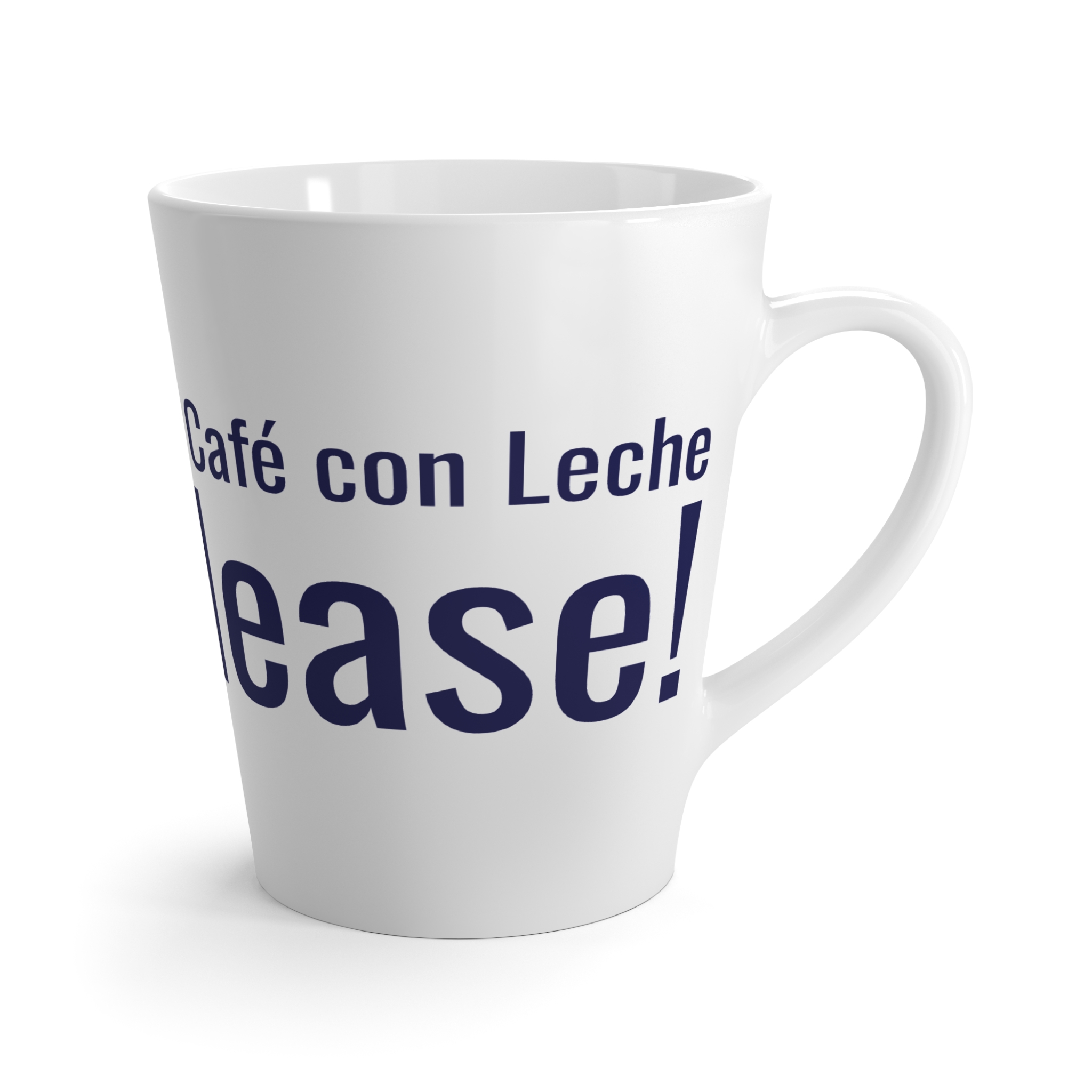 One Café con Leche Please! | Funny Spanglish Coffee Mug | telmyfriends - Image 3