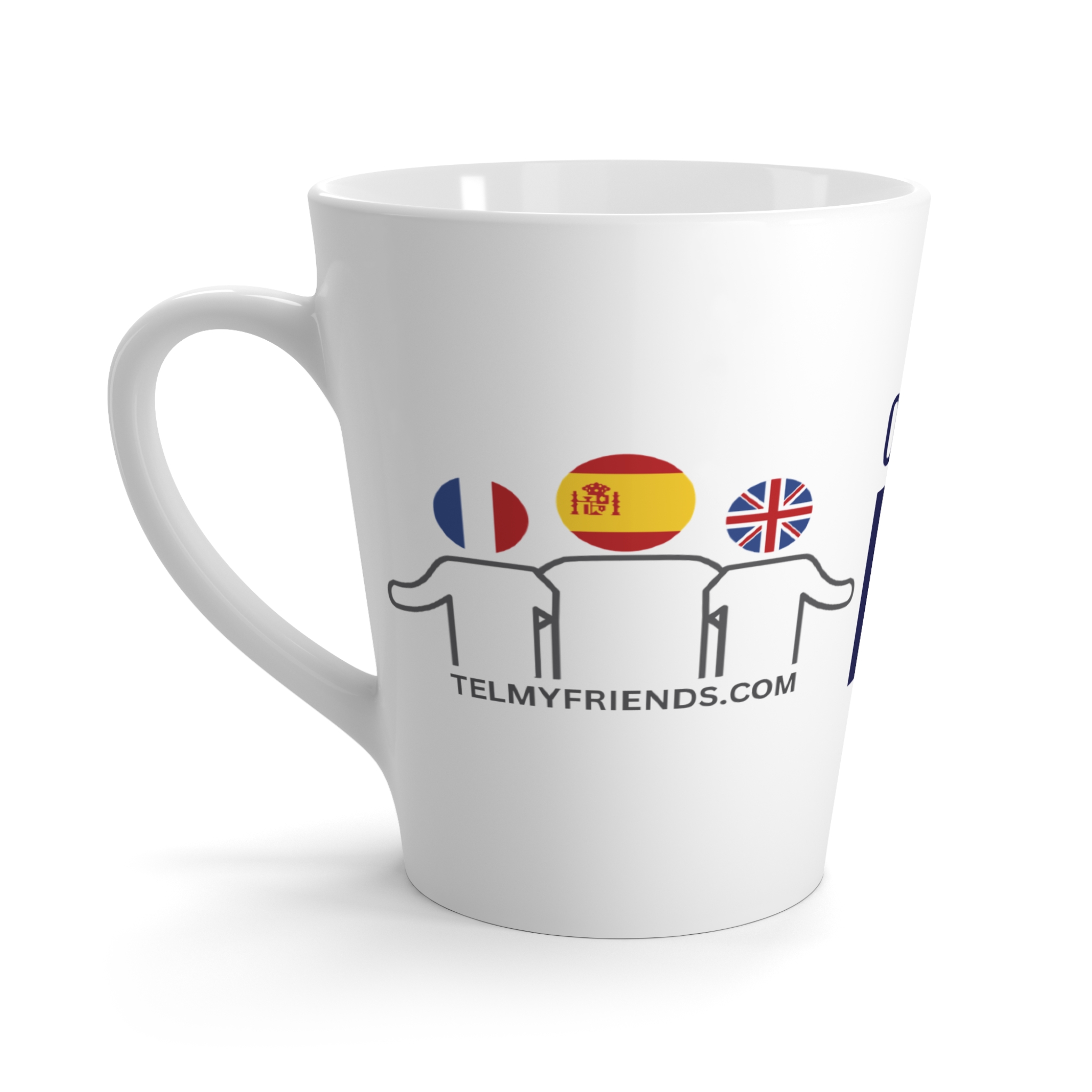 One Café con Leche Please! | Funny Spanglish Coffee Mug | telmyfriends - Image 2