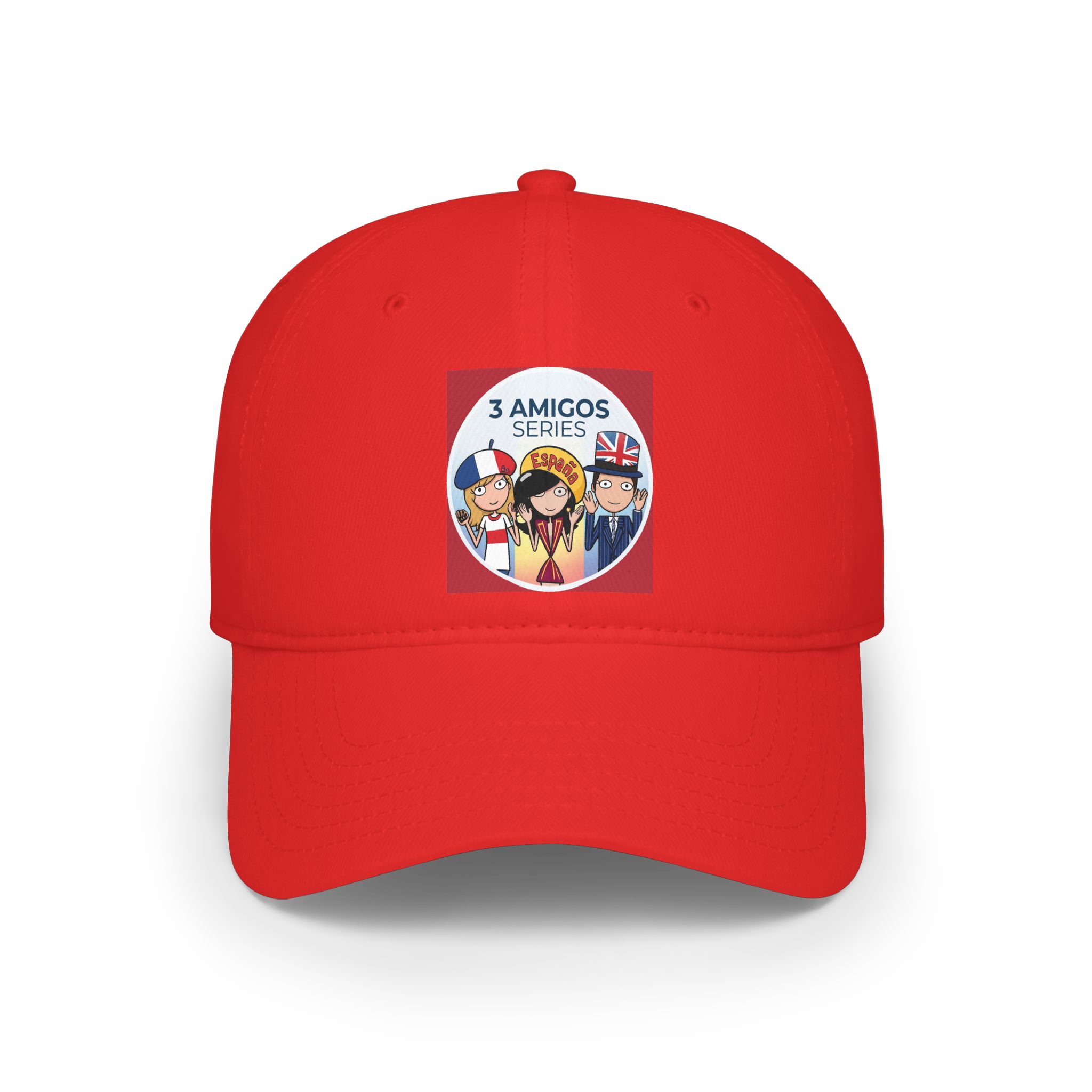 3 Amigos Series Low Profile Baseball Cap | Official Cartoon Series Merch | telmyfriends - Image 4