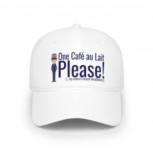 James "One Café au Lait Please!" Cap | 3 Amigos Series | telmyfriends