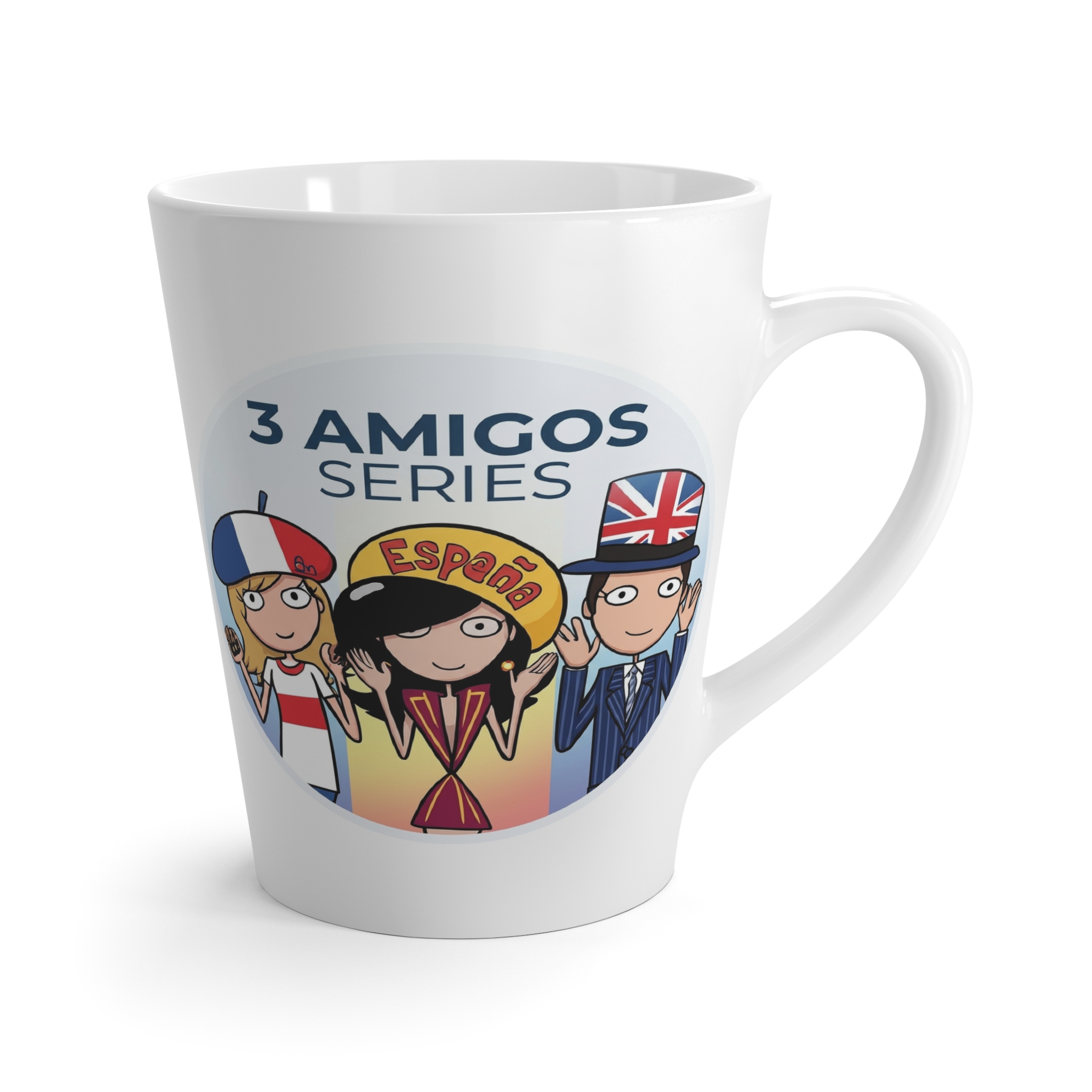 3 Amigos Series Mug | Official Cartoon Series Merchandise | telmyfriends