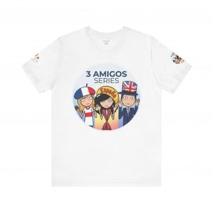 3 Amigos Series T-Shirt | Official Cartoon Series Merch | telmyfriends