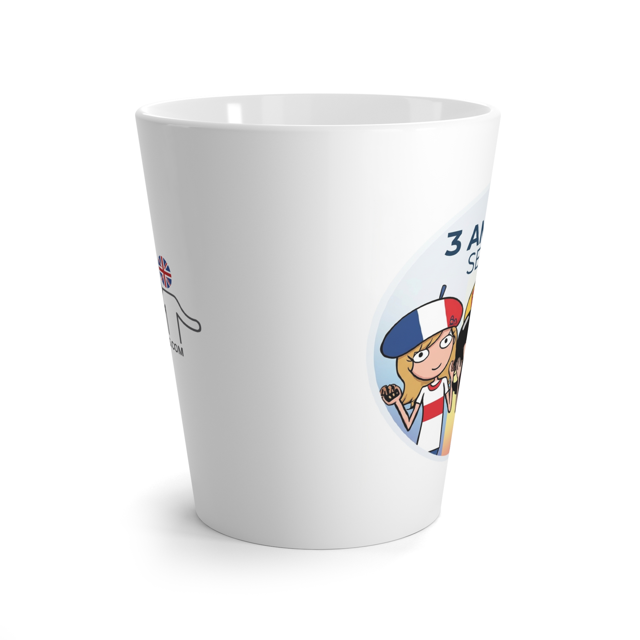3 Amigos Series Mug | Official Cartoon Series Merchandise | telmyfriends - Image 3