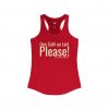 One Café au Lait Please! | Fun Franglais Coffee Racerback Tank | telmyfriends - Image 18