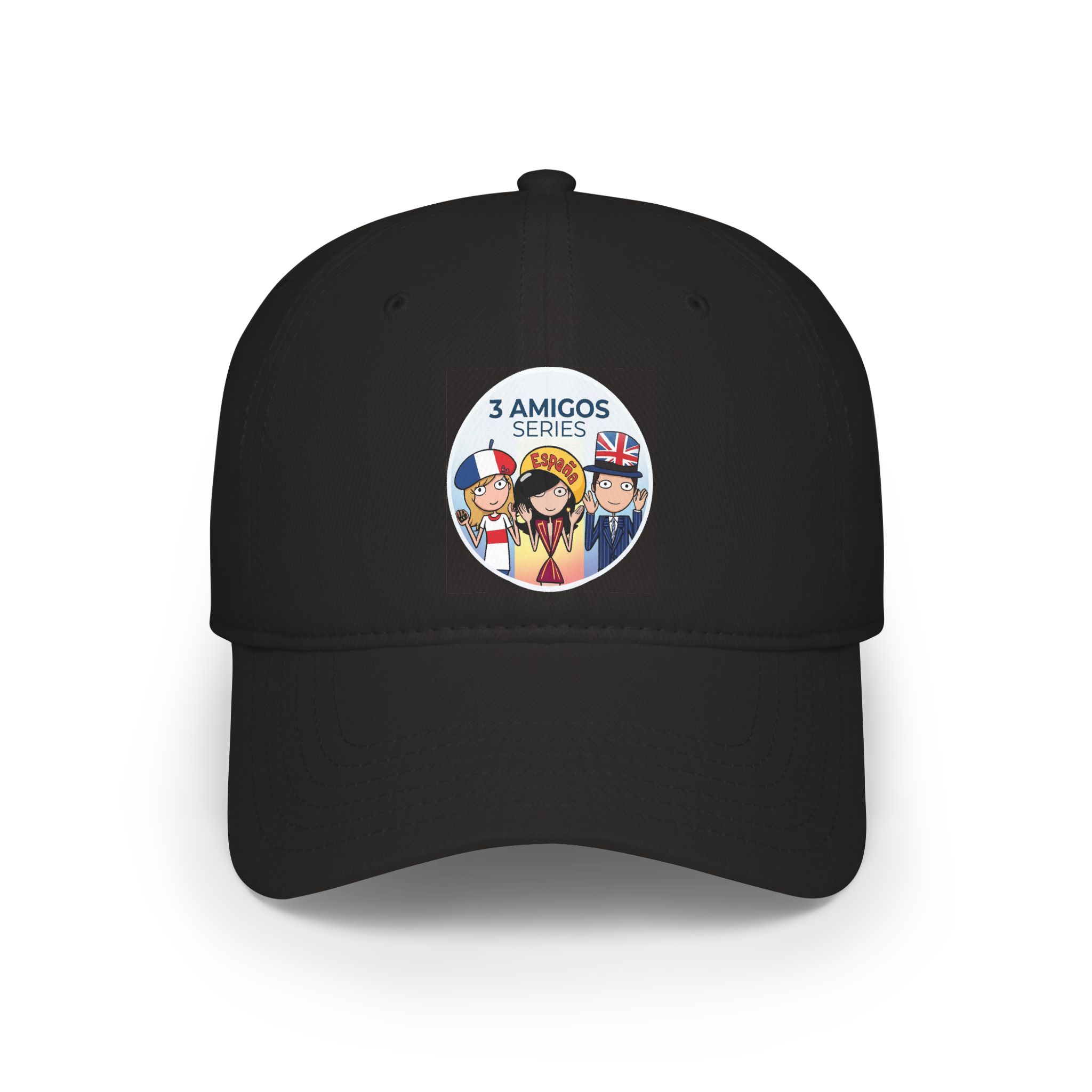 3 Amigos Series Low Profile Baseball Cap | Official Cartoon Series Merch | telmyfriends - Image 6