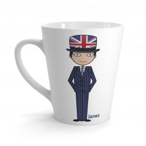 James: One Café au Lait Please! Coffee Mug | 3 Amigos Series | telmyfriends