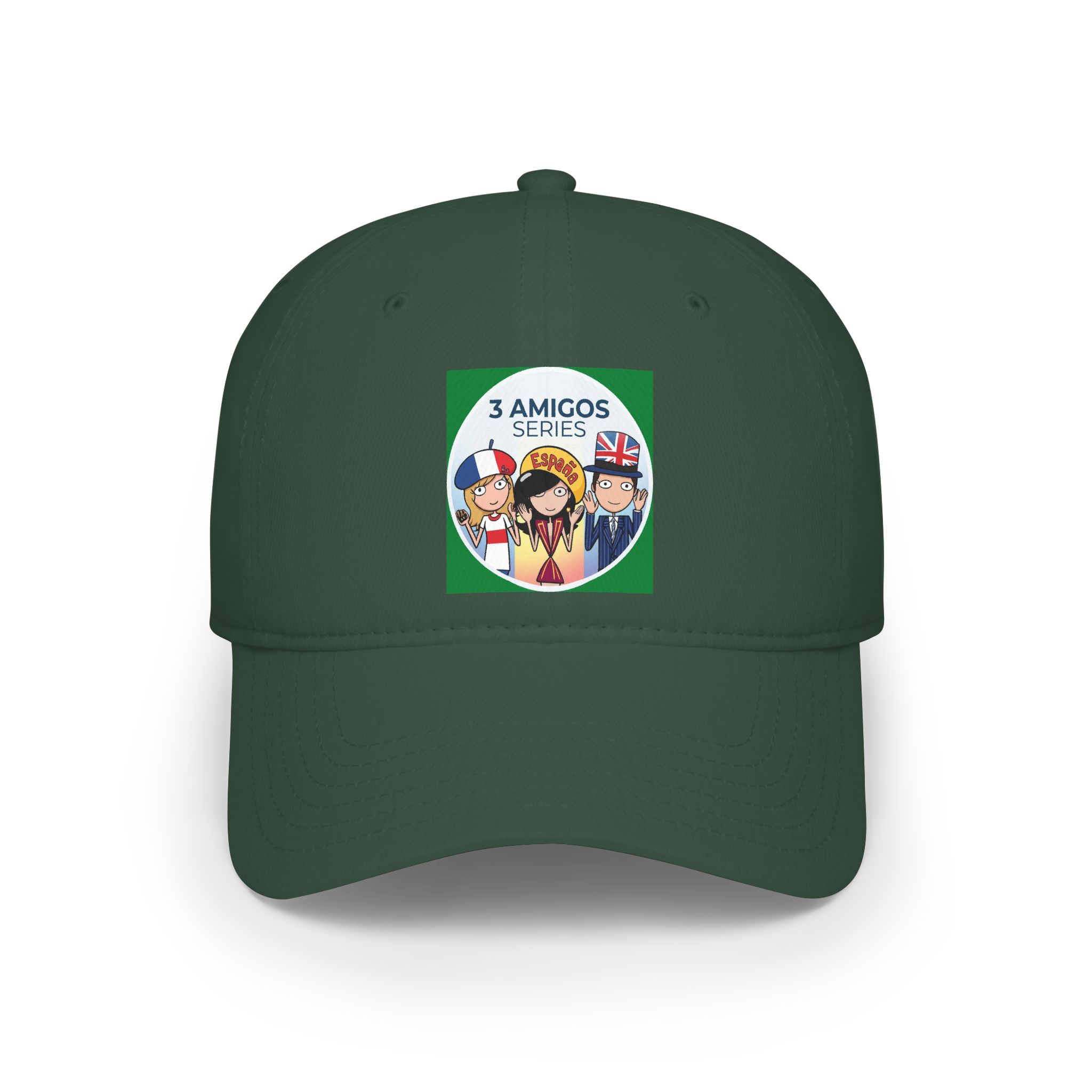 3 Amigos Series Low Profile Baseball Cap | Official Cartoon Series Merch | telmyfriends - Image 7