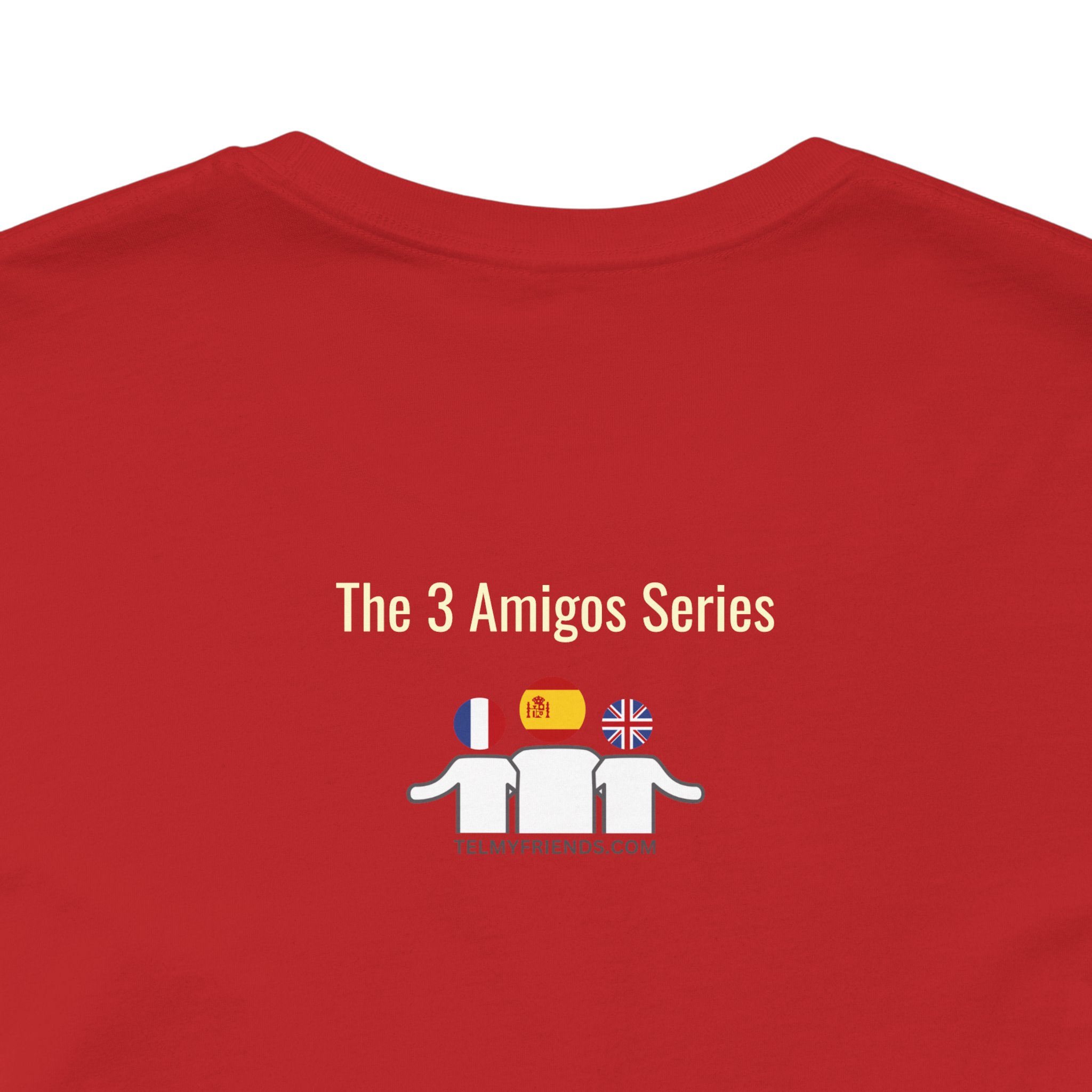 3 Amigos Series T-Shirt | Official Cartoon Series Merch | telmyfriends - Image 8
